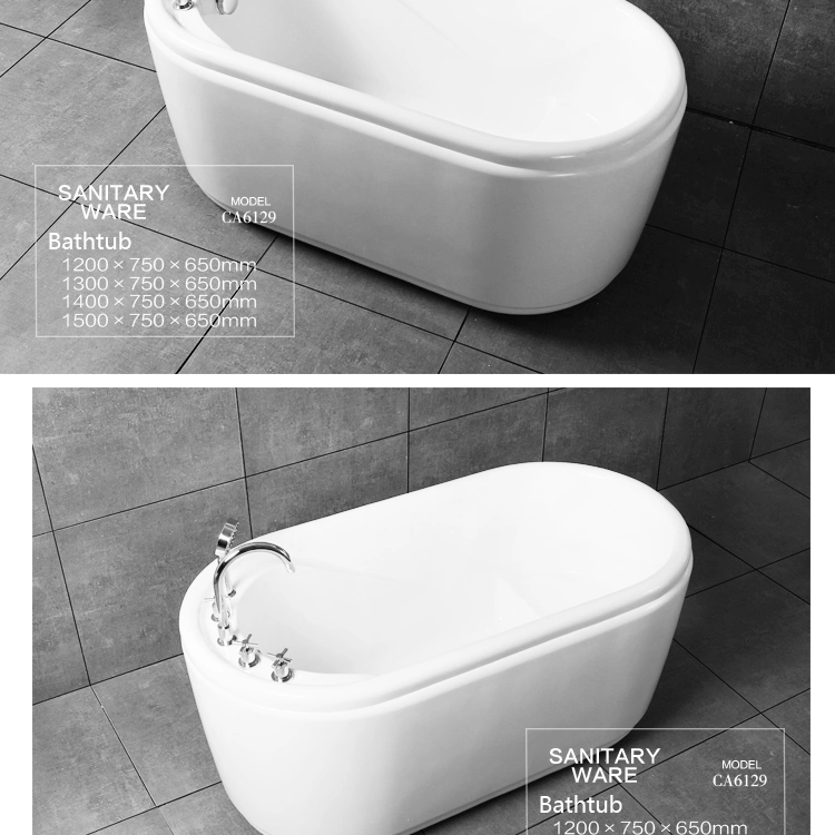 Foshan ABS Plastic Hot Bathtub Baby Bath Tubold People and Disabled People Acrylic Small Bathtub